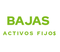Bajas activos flujos
